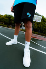 Load image into Gallery viewer, Team ICY Black Fleece Shorts
