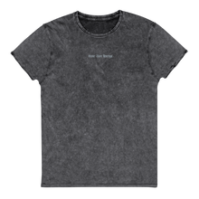 Load image into Gallery viewer, Never Been Average Black Denim T-Shirt
