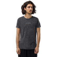 Load image into Gallery viewer, Never Been Average Black Denim T-Shirt
